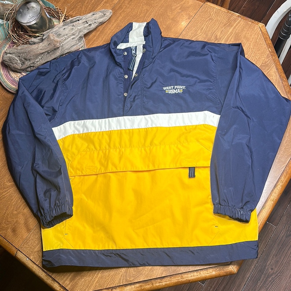 Gear For Sports West Point USMA 🇺🇸 pullover Nylon Jacket w kangaroo pocket M